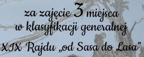 Rajd Od Sasa do lasa